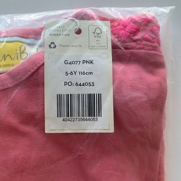 NWT Mini Boden Girl Woven Mix Texture Dress 4-5 years 4T - Picture 12 of 12